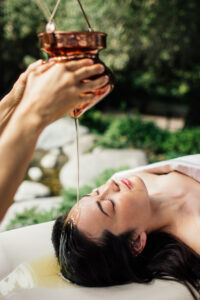 Personalized spa treatment at Golden Door Wellness Retreat.